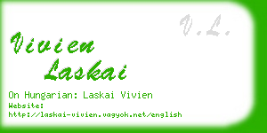 vivien laskai business card